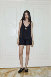 U Shape Cotton Set - Black
