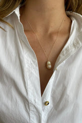 june 20 pink pearl necklace