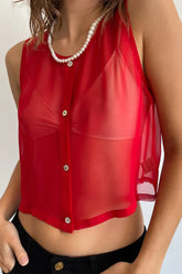 silk vest